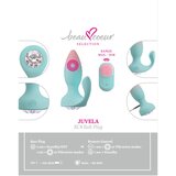  Beau Coeur Juvela - vibracijski analni čep (tirkiz) | shoptok.hr