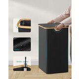 Crna korpa za veš TATE | Eponuda.com