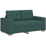 SOFA 2 kom. Tamnozelena Platnasta tkanina Slike
