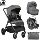 Cangaroo Kolica za bebe Macan 3u1 iSize sedište – Grey | ePonuda.com
