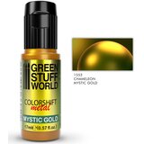 Green Stuff World colorshift chameleon metal paint &amp;ndash; kameleon mystic gold 17ml Slike
