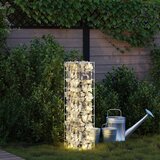  Gabionska slavina Srebrno 25 x 25 x 100 cm Nehrđajući čelik | Eponuda.com