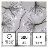 Emos led svetlobna veriga – svetleče cvetlice, nano, 5,2 m, notranja, hladna bela, časovnik D3AC09 | Shoptok.si