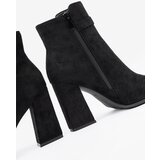 Shelvt Elegant black boots with a jewelry accent | Shoptok.si