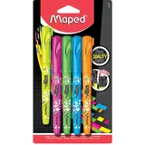 Maped Marker Fluo Pen, 5 kosov
