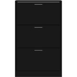  za cipele crna 63x24x103 cm konstruirano drvo | shoptok.hr