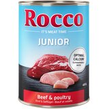 Rocco Junior 6 x 400 g - Perutnina z govedino | shoptok.hr