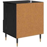  Nočna omarica 2 pcs Črni hrast 40 x 35 x 50 cm Konstruiran les | Shoptok.si