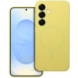  Futrola SILICONE 2mm za SAMSUNG S25 Edge kompatibilna sa MagSafe zuta | ePonuda.com