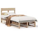  Okvir kreveta bez madraca 75 x 190 cm od masivne borovine | shoptok.hr