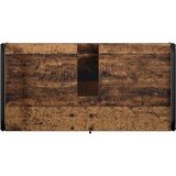  Set ormarića za kupaonicu 3 kom. Staro drvo 40 x 36 x 109 5 cm - Staro drvo Ormarić za umivaonik (1 vrata i 1 polica) + viseći o | shoptok.hr