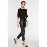 Trendyol Ženske hlače Leather | Shoptok.si