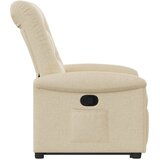  Naslonjač na podizanje od tkanine krem | shoptok.hr