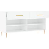  Klupa za cipele bijela 102 x 35 x 55 cm od konstruiranog drva | shoptok.hr