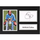 William Gallas Signed A4 Photo Display Chelsea Autograph Memorabilia COA Cijene