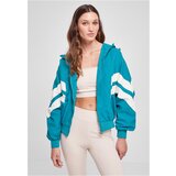 UC Ladies Ladies Crinkle Batwing Jacket watergreen/whitesand | shoptok.hr