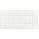 Protizdrsna podloga za tuš in kad Diaqua Square (69,5 x 34,5 cm, bela)