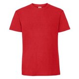 Fruit Of The Loom Iconic 195 Ringspun Premium Men's Red T-shirt Cene