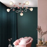  ONLI - Dečiji prislonjen plafonski luster BUTTERFLY 5xE14/6W/230V | Eponuda.com