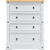  Kutije za pohranu Bijelo 92 x 48 x 114 cm Čvrsto borovo drvo - Bijelo | shoptok.hr
