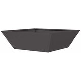  Vrtna saksija 5 pcs Crna 50 x 50 x 15 cm Čelična vrata | shoptok.hr