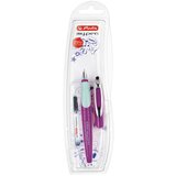 Herlitz Nalivno pero My pen + črnilni vložek, Pink-Mint Cene