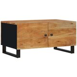  Stolić za kavu 80x50x40 cm od drva bagrema i konstruiranog drva | shoptok.hr