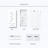 OHORA Gel Nail Sticker N Clean White nalepke za nohte odtenek NB-048 1 kos | Shoptok.si