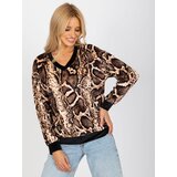 RUE PARIS Blouse-RP-BZ-8188-4.26P-black-beige | Shoptok.si