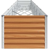  Vrtna visoka greda 582 x 50 x 36 cm Cinkana jeklena, (5000287830) | Shoptok.si