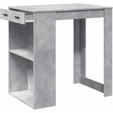  Barski stol boja betona 102x70x103,5 cm konstruirano drvo | Eponuda.com