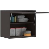  Ormar za zid u garaži Crna 60 x 40 x 53 cm Čelik s prahom | shoptok.hr