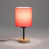  Brilagi - Stona lampa NUBILA WOOD 1xE27/25W/230V hrast/ružičasta | Eponuda.com