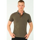Dewberry T8582 MEN'S T-SHIRT-DARK KHAKI-2 | Shoptok.si