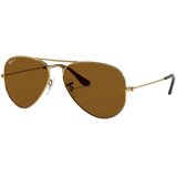 Ray-ban Unisex sunčane naočale Ray Ban RB 3025 SN Aviator Classic Polarized XL Brown (smeđe) | shoptok.hr