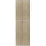  Uredski ormarić boja hrasta 60 x 32 x 190 cm konstruirano drvo | Eponuda.com