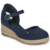 Tommy Hilfiger MID WEDGE ESPAD CLOSED TOE Tamno plava Cijene