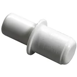 Vtični talni nosilec (Premer: 5 mm, Bela, Plastika)