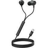Oem Akashi, Žične slušalke z odpravljanjem hrupa USB-C Mikro daljinski upravljalnik, Črna, (5000231711) | Shoptok.si