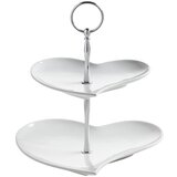 Maxwell williams 2-stopenjski porcelanast etažer Maxwell & Williams Amore Cene