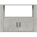  Komoda siva boja betona 80x30x60 cm od konstruiranog drva | shoptok.hr