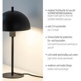 SCHÖNER WOHNEN 11726-18 - Stona lampa ALI 1xE14/15W/230V crna | Eponuda.com