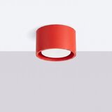 Sollux Stropna svetilka MODO 1 rdeča Gx53, (5000284976) | Shoptok.si