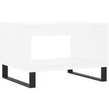  Stolić za kavu bijeli 60 x 50 x 40 cm od konstruiranog drva | shoptok.hr