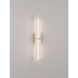 Nova Luce Metalna LED zidna lampa s mogućnosti zatamnjivanja mat zlatna Pheme – | shoptok.hr