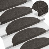  Prostirke za stepenice, samoljepljive, 20 kom. 65x21x4 cm, antracit, poluokrugle, velike | shoptok.hr