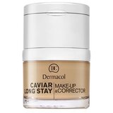 Dermacol Caviar Long Stay Make-Up & Corrector ličila z izvlečki kaviarja in izpopolnjujočim korektorjem 2 Fair 30 ml Cene