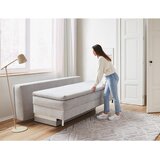 Novel ZOFA BOXSPRING, svetlo siva tekstil | Shoptok.si