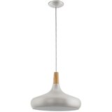 Eglo sabinar visilica/1, e27, prečnik 400, srebrna-brušena/drvo | Eponuda.com