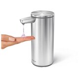 simplehuman Jeklen avtomatski dozirnik za milo v mat srebrni barvi 266 ml – | Shoptok.si